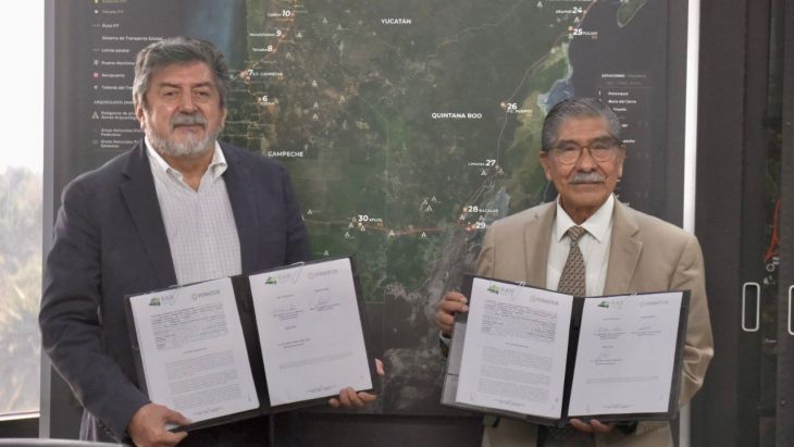 Fonatur y RAN firman instrumentos para coordinar trabajos del Tren Maya